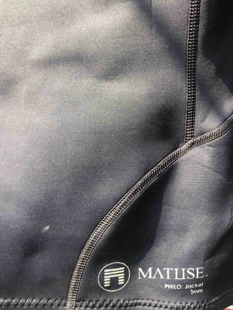 matuse philo 1mm wetsuit top