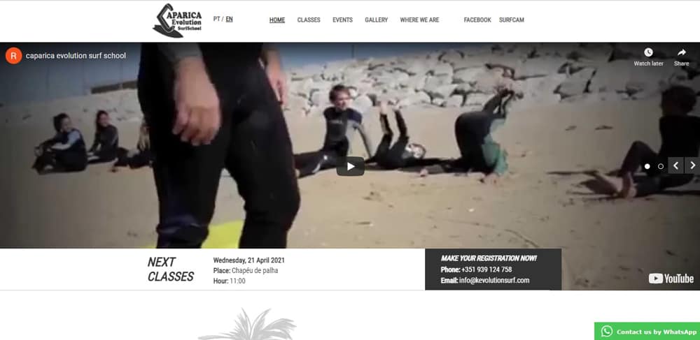 Caparica Evolution Surf School - Portugal