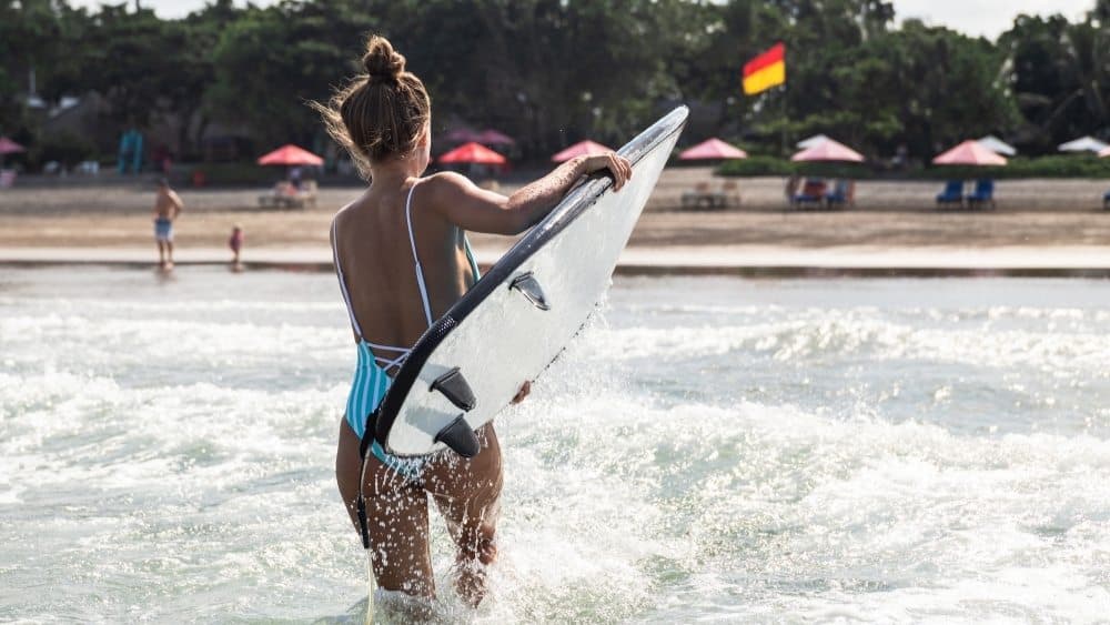 Surfing workout swimming tips