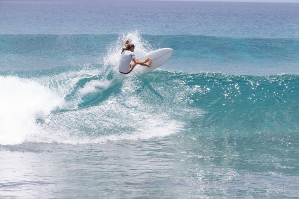 Surfing in New Zealand