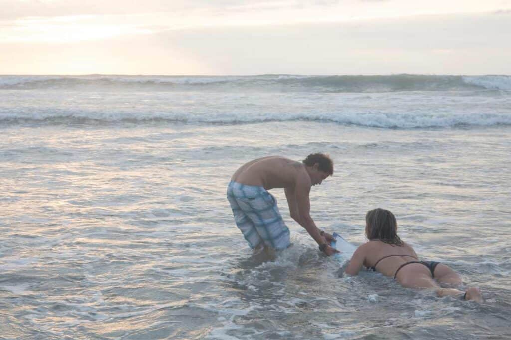 mistakes to avoid when teaching someone to surf