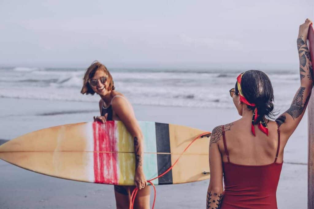 types soft top surfboard gopro mounts