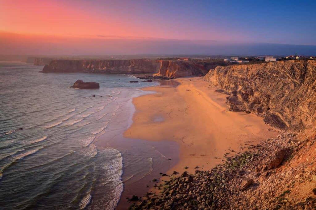Sagres Portugal surfing location