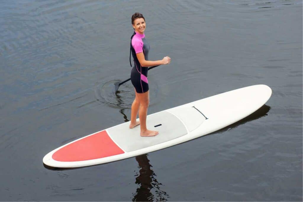 East Austin paddle boarding