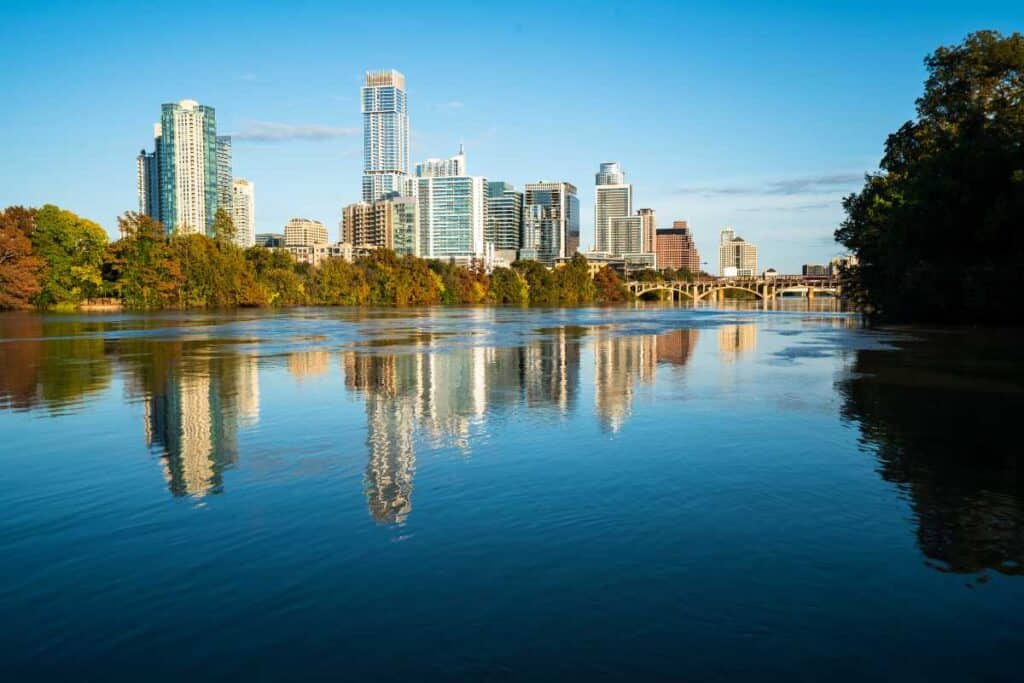 exploring Austin via SUP