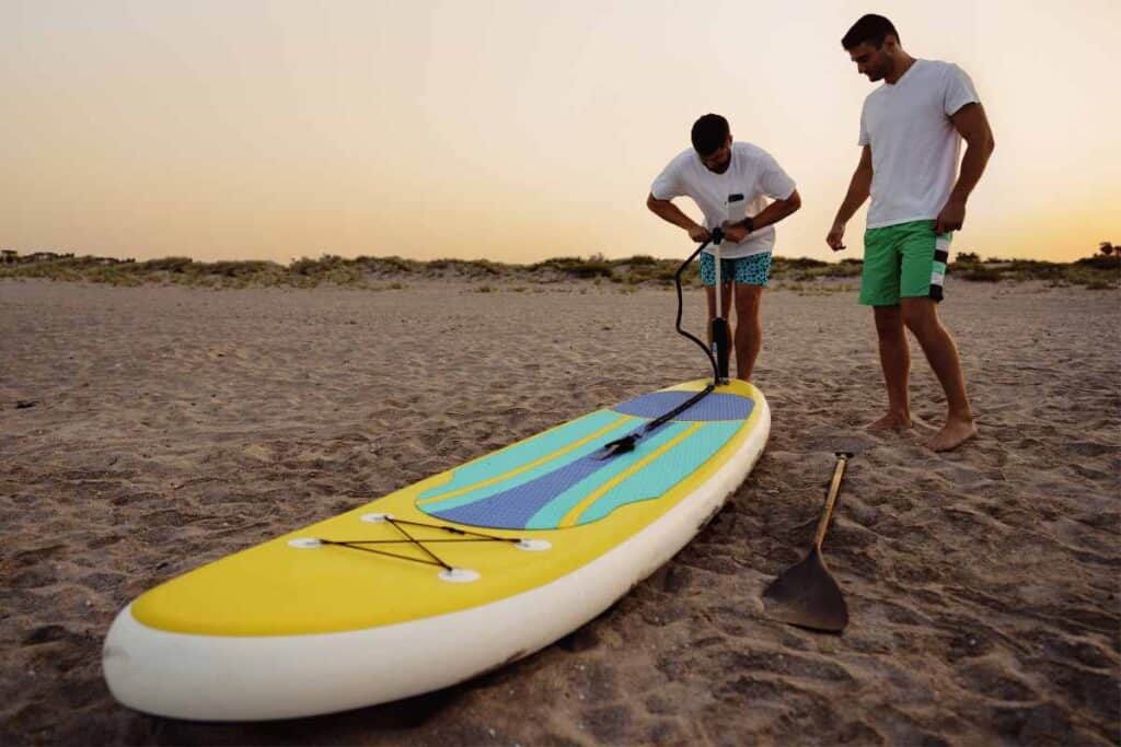 maintenance inflatable paddle boards