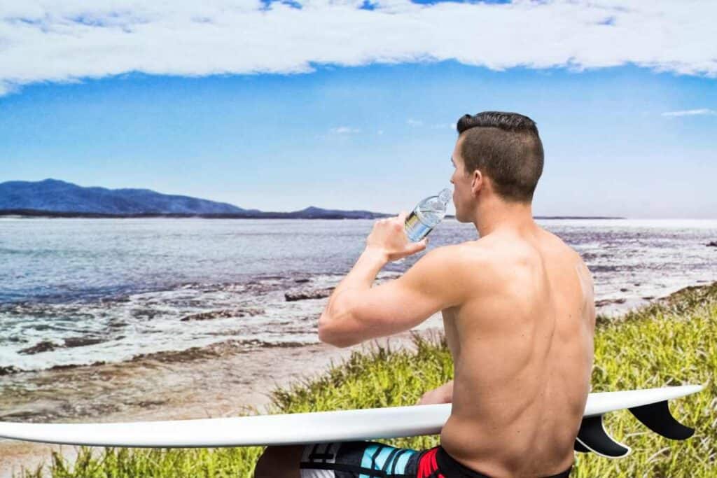 hydration before surfing
