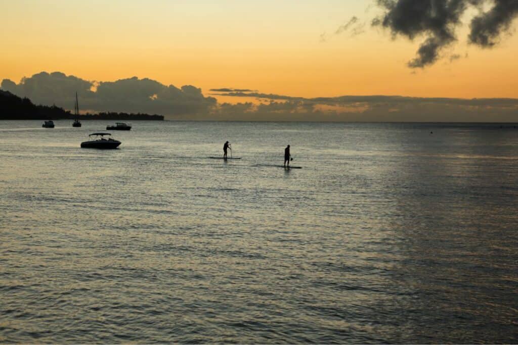 surfing spots Hanalei Bay