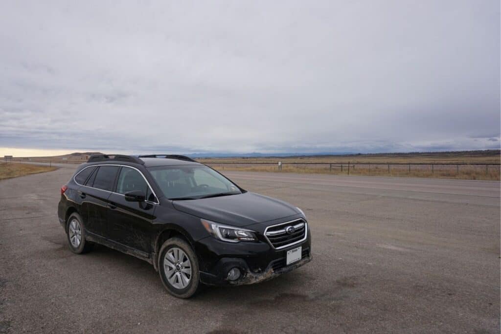 Subaru Outback for surfers