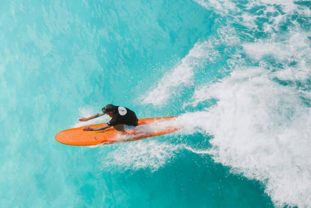 surfing good workout