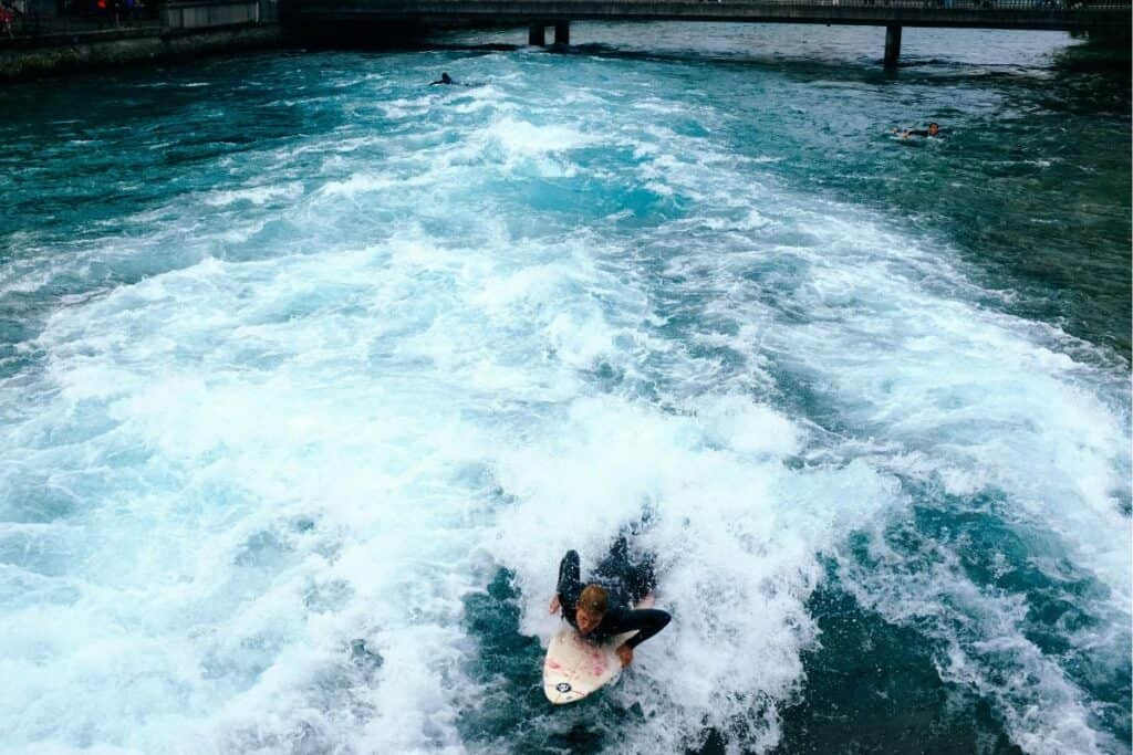 surfing Munich Germany information